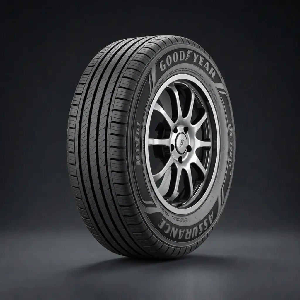 Llanta de la marca Goodyear